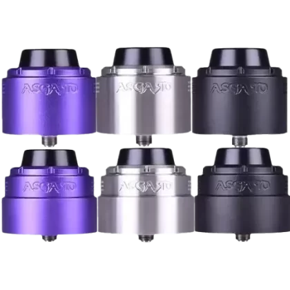 Vaperz Cloud Asgard XL RDA - Colour#Black>Purple>Silver>Gunmetal>Ultem>Smoked Out>Electric Blue