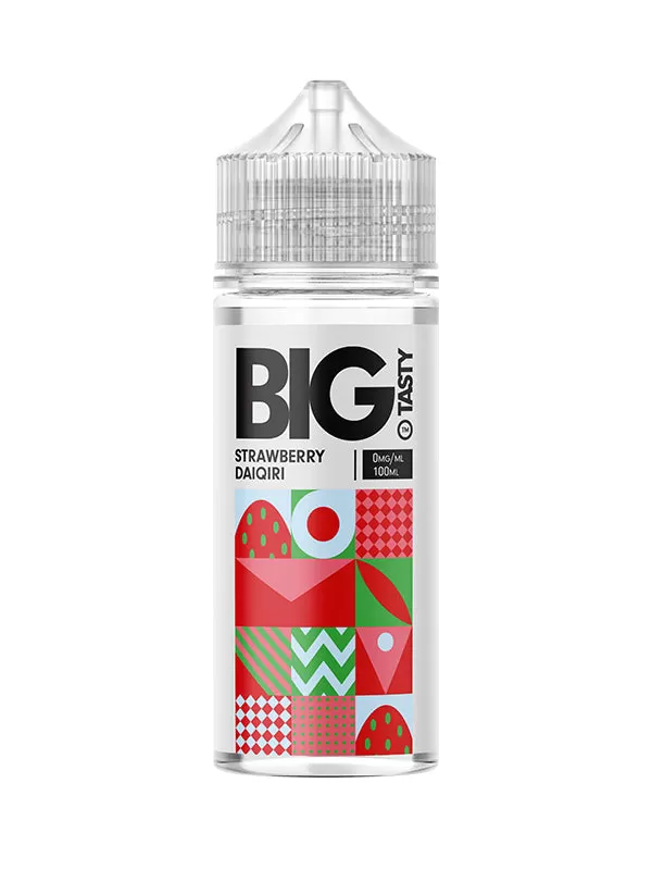 Big Tasty Juiced Strawberry Daiquiri E Liquid 120ml - 0mg