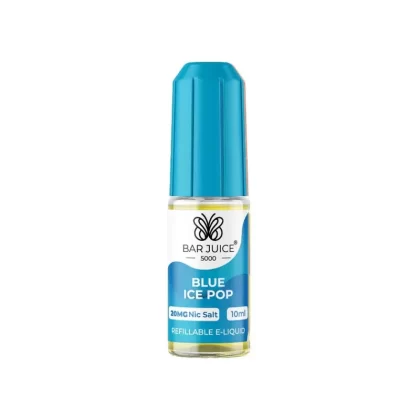 Bar Juice 5000 Blue Ice Pop E Liquid 10ml - Nicotine Strength#20mg>15mg>10mg>5mg (3B27D7)