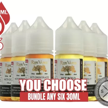 Ripe Vapes Handcrafted Saltz Bundle 6x30ml (180ml)