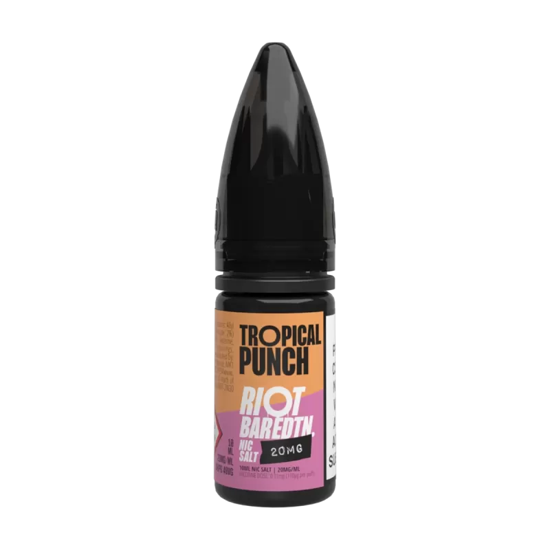 Tropical Punch Riot Bar EDTN Nic Salt 10ml - 10mg (Discontinued) - Vapeshop Co