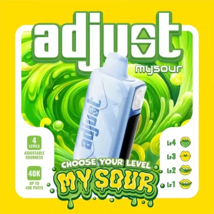 adjust mysour 40K Disposable Device - 40000 Puffs - Sour Island