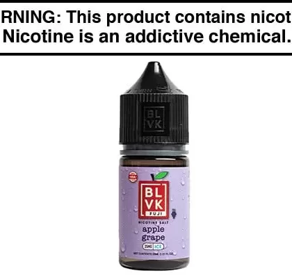 APPLE GRAPE ICE BY BLVK FUJI SALT 30ML - Vapejuice