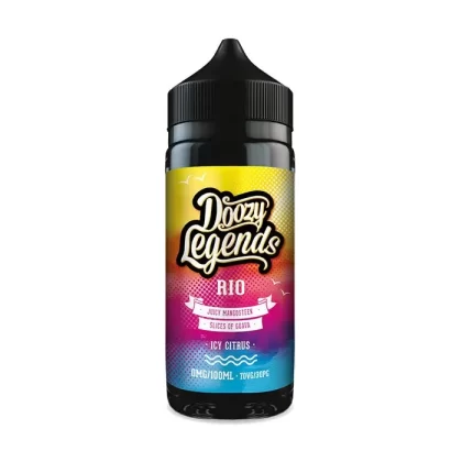 Doozy Legends Rio 100ml Shortfill E-Liquid - 0 mg – No Nicotine