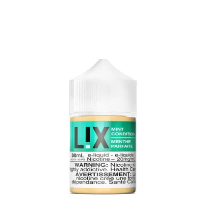 Lix Mint Condition Nicotine Salt E-liquid - Vape Product, 10MG (ONT-TAX)