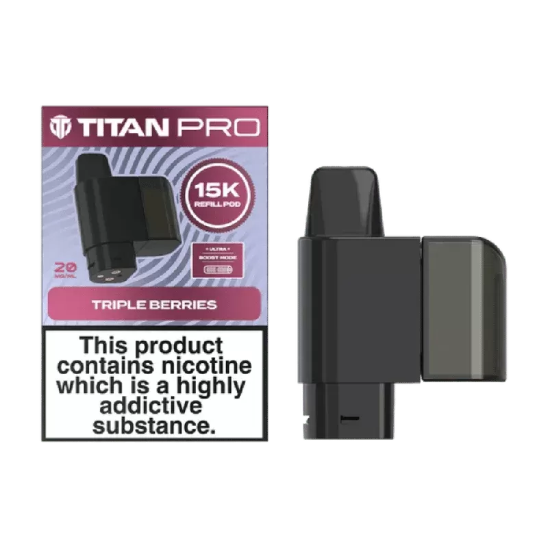 Titan Pro 15K Prefilled Pod Triple Berries
