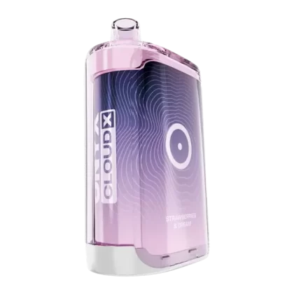 Strawberries & Cream POD SALT Onyx Cloud X - Customer Group#VAP~Nicotine#5mg~Size#Single>5 Pack