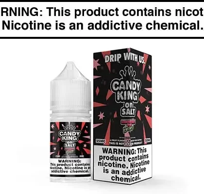 STRAWBERRY POP DROPS BY DRIP MORE SALT 30ML - Vapejuice