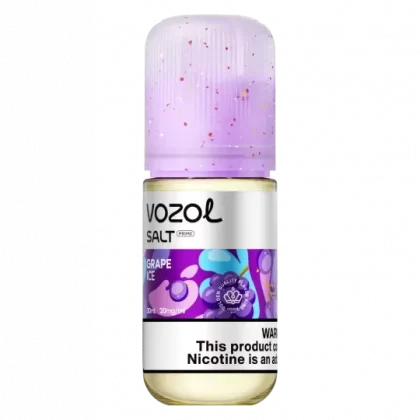 VOZOL PRIME GRAPE ICE SALT VAPE ELIQUID