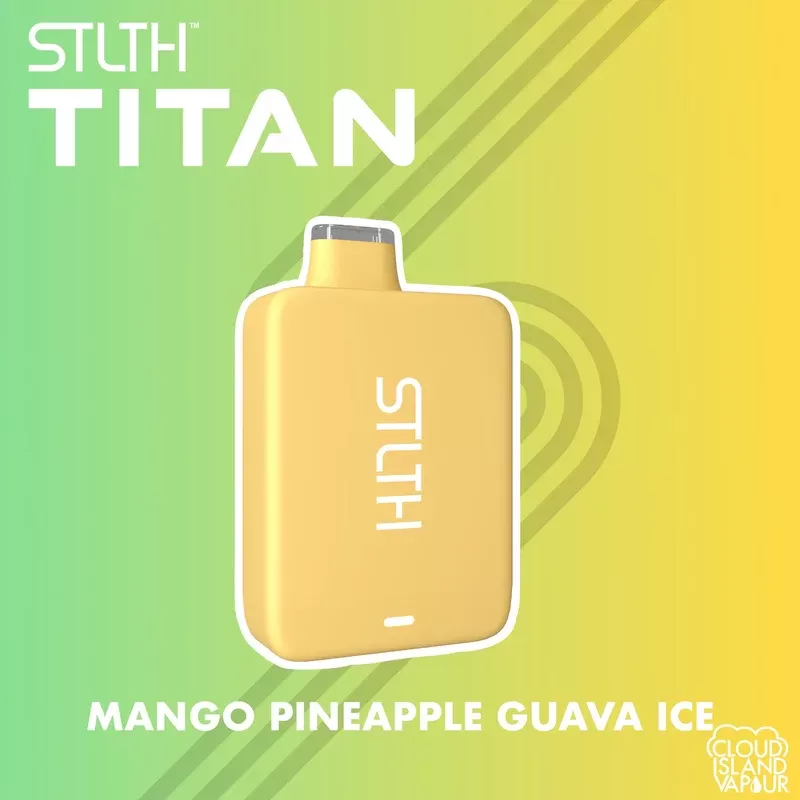 STLTH TITAN 10K Disposable Vape – Mango Pineapple Guava Ice