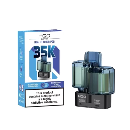 HQD Glow Air 35K Prefilled Pods - Cherry Ice / Strawberry Raspberry Cherry Ice