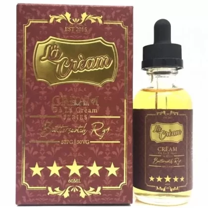 DE LA CREAM SERIES BUTTERSCOTCH RYL 60ML – 3MG - Vapebar Pk