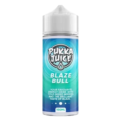 BULL BLAZE E LIQUID BY PUKKA JUICE 100ML 70VG