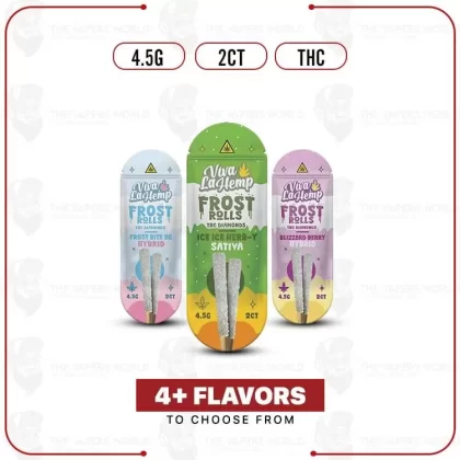 Viva La Hemp THC Frost Pre-Rolls 4.5G – 2CT - Thevapersworld
