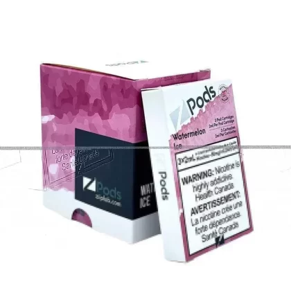 Zpods Stlth Compatible Watermelon Ice – 50 MG Synthetic Nicotine