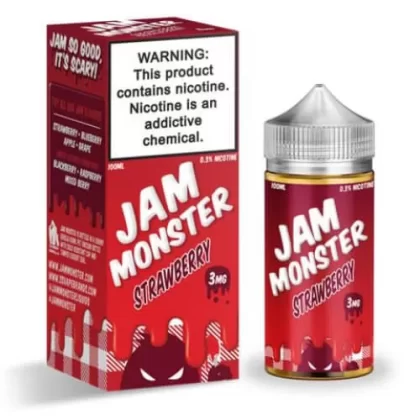 Jam Monster Strawberry 100ml - Vape Product; Vape Product, Vape Product (25ABED)