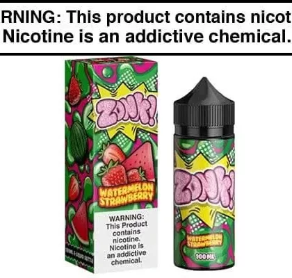 WATERMELON STRAWBERRY BY ZONK! 100ML - Vapejuice