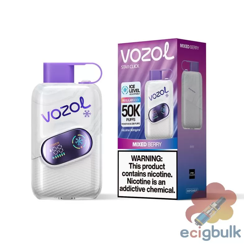 Vozol Star Click 50000 Disposable Vape β 50K Puffs, 1000mAh Battery - Image 3