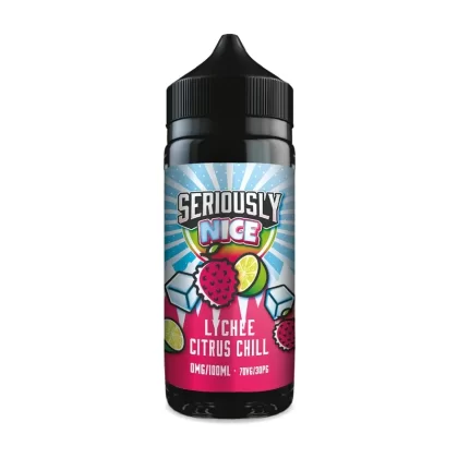 Lychee Citrus Chill 100ml Shortfill E-Liquid by Seriously Nice - Ecigpremium