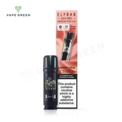Cherry Cola Prefilled Pods by Elf Bar Elfa Pro