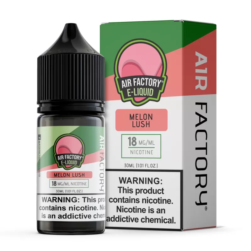 Air Factory Salt E-Liquid 30ml - Melon Lush / 36mg - Vapeciga - Image 3
