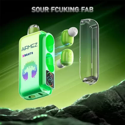 Airmez Xbeats 40000 Puffs – Sour Fcuking Fab - Ozvapeone