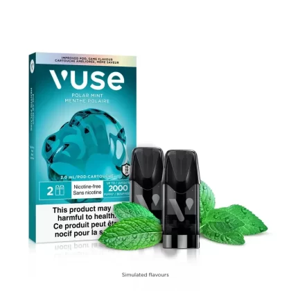 Vuse Nicotine Free Polar Mint Epod Pod