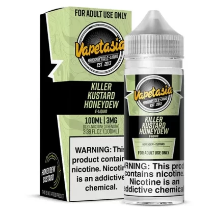 Vapetasia Killer Kustard Honeydew - Nicotine Level#0mg>3mg>6mg