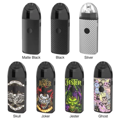 Vapefly Jester Rebuildable Dripping Pod Vape Kit 1000mAh & 2ml - Matte Black