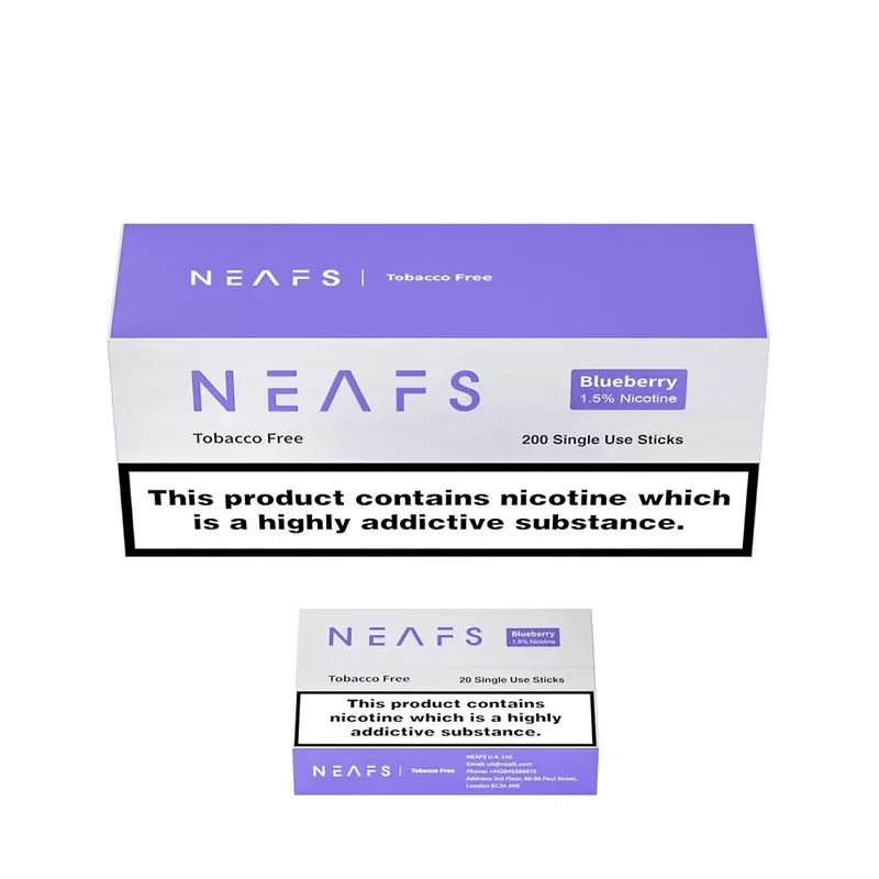 NEAFS Blueberry Carton – 200 Sticks