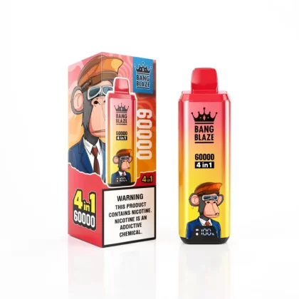 Bang Blaze 60K Caladas 4 en 1 Desechable Recargable 40ml - Fumotvapemexico