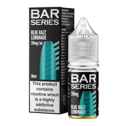 Blue Razz Lemonade Nic Salt E-Liquid by Bar Series (10ml) - 10mg