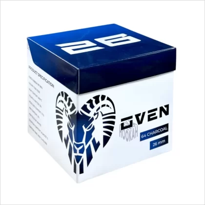 Węgiel Oven 1 kg (26 mm) - Hookahteka