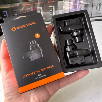 Geekvape Aegis hero 2 H45 pod cartridge 4ml (coil not icluded) - 1pc / Crystal Blue