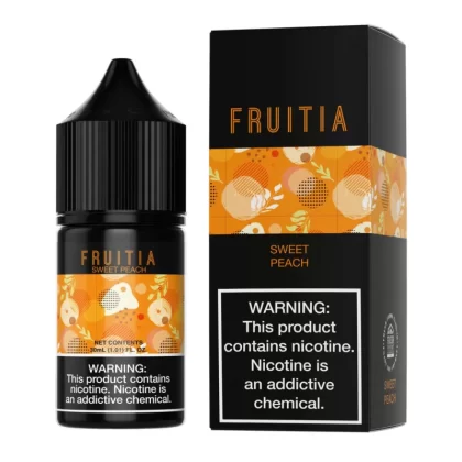 Fruitia Salt Nic E-Liquid 30ml - Apple Kiwi Crush / 50mg