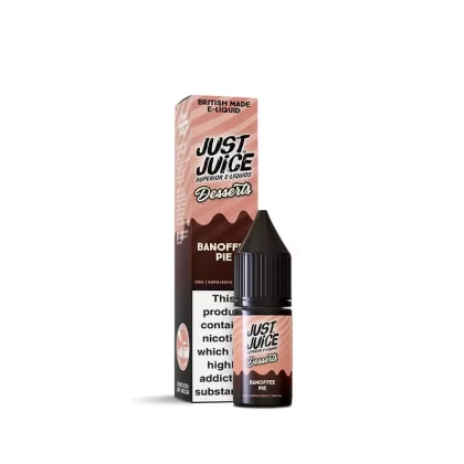 Just Juice Desserts Banoffee Pie 10ml Nic Salt E-Liquid - 20mg