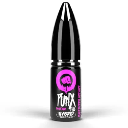 Riot Squad PUNX Raspberry Grenade Hybrid Nic Salt E-Liquid - 5mg