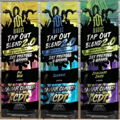 Modus Tap Out Blend 2.0 Caviar Coated Pre-Rolls 2ct | 4g