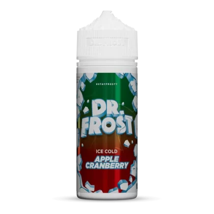 Dr Frost Apple & Cranberry Ice E-Liquid Shortfill - Vapourdeal Co