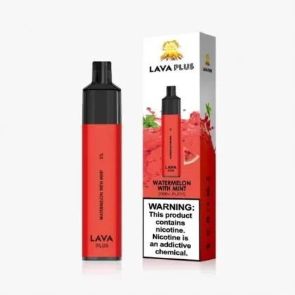 Lava Plus 2600 Puffs Disposable – Watermelon with Mint