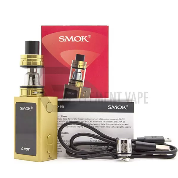 SMOK QBOX 50W TC WITH TFV8 BABY BEAST FULL KIT
