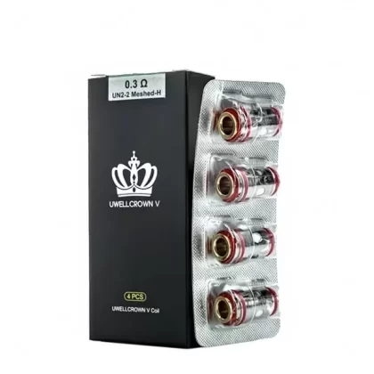 UWELL Crown 5 Coils - Type#0.23 Ohm Single Mesh>0.3 Ohm Dual Mesh>0.2 Ohm Triple Mesh