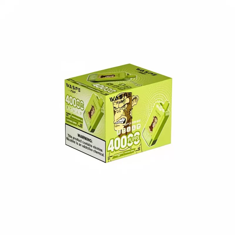 WASPE FIHP 40000 Puffs 40K Double Flavor Disposable Vape - Random Flavors(fast Delivery), Watermelon Ice & Lemon Lime; 2-nicotine, 5-nicotine (7DD433) - Image 2