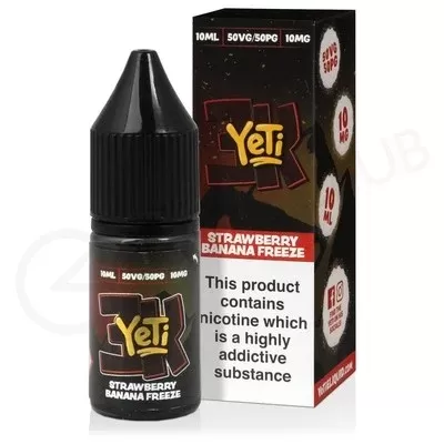 Strawberry Banana Freeze E-Liquid by Yeti 3K Bar Salt