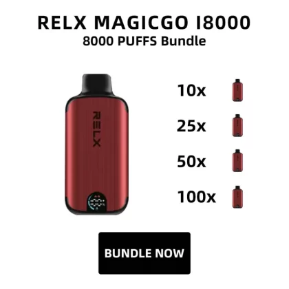 Relx Magicgo i8000 50 Pack - Ozvapeone