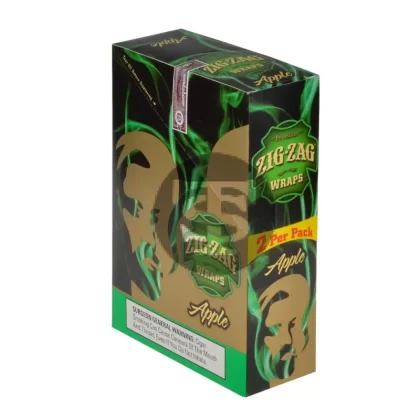 Zig Zag Wraps Premium Apple 25 Packs of 2 - Vape Store