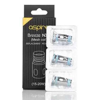 Aspire Breeze NXT Replacement Coils - Resistance#0.8 Ohm Mesh (15-20W)
