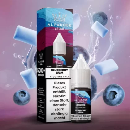 Al Fakher Liquid – Blueberry Gum - Vapebazar