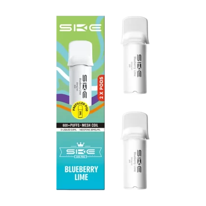 Blueberry Lime SKE 600 Pro Pods - 10mg - Vape Product (A178EF)