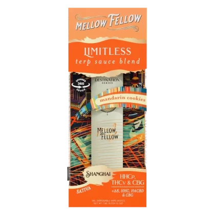 Mellow Fellow Limitless Blend – Terp Sauce 1ml Disposable Spinner Vape
